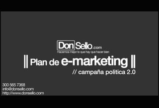 Propuesta Plan Marketing