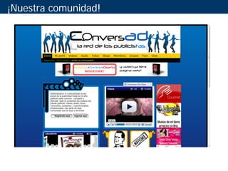 ¡Nuestra comunidad!
 