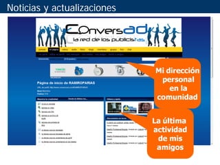 Noticias y actualizaciones
 