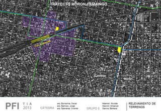 N
Est. Castelar
TRAYECTO MORON-ITUZAINGÓ
Castelar
Morón
 