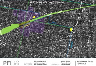 N
Est. Castelar
Mitre
Irigoyen
TRAYECTO MORON-ITUZAINGÓ
Castelar
Morón
 