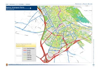                                                                                          PROPUESTAS   Y   PLAN   DE   ACCI ÓN


Nueva Jerarquía Viaria
zona centro-sur




                                                                                                                                                                            
                    Nueva Organización del
                    Espacio Viario
                     Red Básica                          
                                                         
                                                         
                                                         
                     Red de Barrio                       
                                                         
                                                         



    AYUNTAMIENTO DE GRANADA   ÁREA   DE   PROTECCIÓN CIUDADANA   Y   MOVILIDAD   Centro Internacional de Estudios Urbanos C.I.E.U.

                                                                                                                                                                            
 