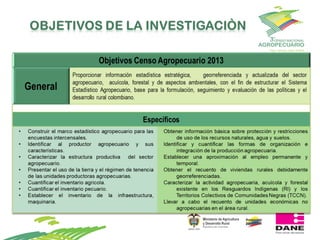 Propuesta y avances para la realización del 3er CNA