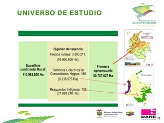 Propuesta y avances para la realización del 3er CNA