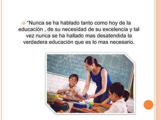 Propuestas educativas en america latina