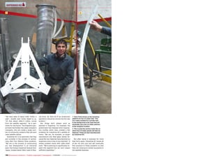 1 2 
“We have sales of about US$7 million a 
year”, reveals Juan Carlos Vegas to us, 
“Of that about US$1.5 million comes 
from the satellite segment.” He is opti-mistic 
for the future. The Argentine gov-ernment 
has broken the cable company’s 
monopoly; this will create a large num-ber 
of community systems that will each 
need satellite dishes. 
Industrias KC is so optimistic that they 
are currently in the process of central-izing 
their four Buenos Aires locations. 
“We are in the process of constructing 
our new headquarters in an industrial 
park, the Parque Industrial General Rod-riguez, 
located about 40km west of Bue-nos 
Aires. By 2014 all of our production 
operations should be moved into the new 
location.” 
But things don’t always work as 
planned in Argentina. For example, the 
government has imposed strict importa-tion 
hurdles which have created a few 
problems for Industrias KC’s satellite di-vision: 
“We can, for example, no longer 
manufacture any fiber-glass dishes be-cause 
the raw materials have become too 
expensive since it has to be imported.” A 
similar problem exists with cable head-ends: 
“We’re planning to significantly ex-pand 
this segment but we can’t import 
sufficient quantities.” 
1. Claro Franz shows us the mounting 
platform for the 4.5-meter dish. This 
isn’t really suitable for a private user. 
In the background is the mast that will 
eventually carry the 4.5-meter antenna 
at the reception location. 
2. This is what the section looks like on 
which the 4.5-meter panels will later be 
fastened. These are also manufactured 
by Industrias KC. 
But after being in business for more 
than forty years, Industrias KC knows all 
of the ins and outs and will eventually 
find solutions to these problems so that 
they can continue to remain successful in 
the satellite business. 
102 TELE-audiovision International — The World‘s Largest Digital TV Trade Magazine — 07-08/2014 — www.TELE-audiovision.com 
 