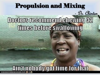 Propulsion and Mixing
- Dr. Chintan
 