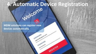 Pros and Cons of Mobile Device Management | PPTX