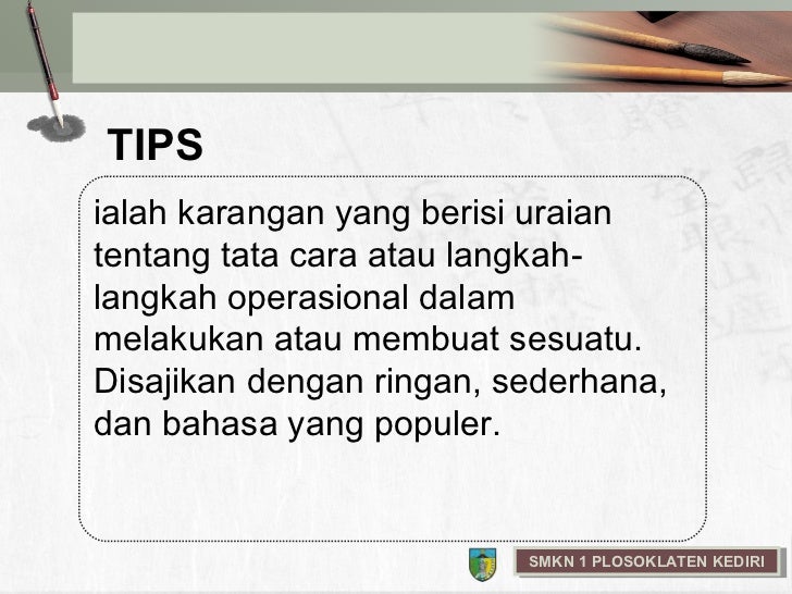 MATERI PELAJARAN BAHASA INDONESIA: PROSA MATERI PELAJARAN BAHASA INDONESIA: PROSA