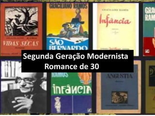 Segunda Geração Modernista
Romance de 30
 