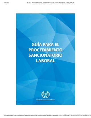 ProSan - PROCEDIMIENTO-ADMINISTRATIVO-SANCIONATORIO-OIT-COLOMBIA.pdf