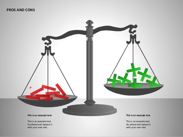 Pros and Cons Charts