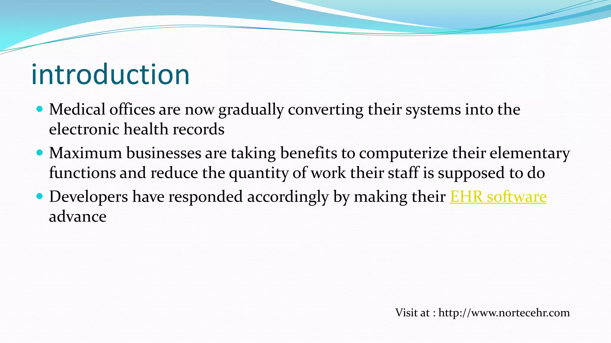 Pros and cons of ehr | PDF