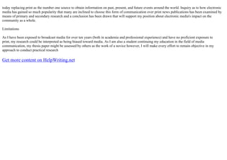 Pros And Cons Of Electronic Communication Ppt Pros And Cons Of Electronic Communication Ppt