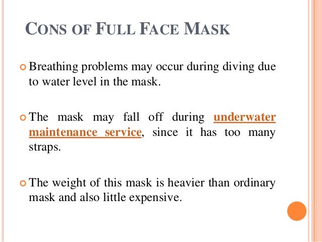 Download Pros And Cons Of Full Face Masks During Underwater Maintenance Service PSD Mockup Templates