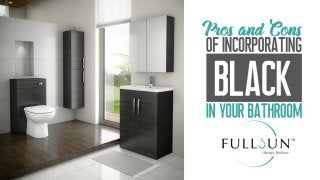 Pros And Cons Of Incorporating Black In Your Bathroom