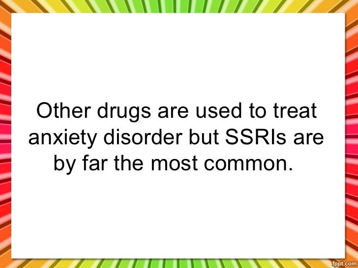 Common drugs used to treat depression
