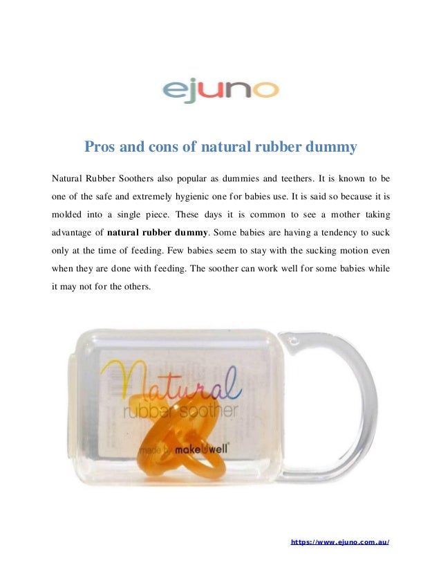 natural rubber dummies