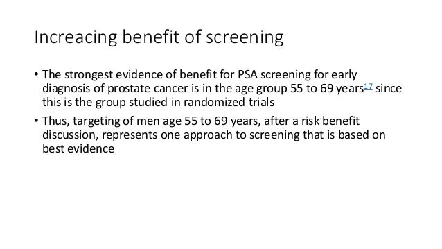 Pros and cons of prostate cancer screening by mungai ngugi