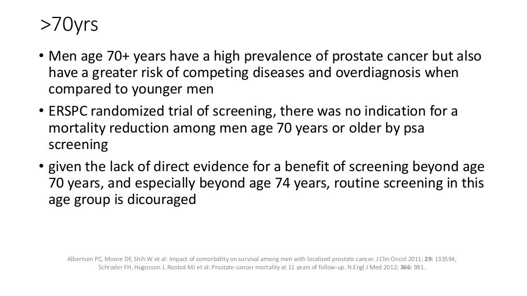 Pros and cons of prostate cancer screening by mungai ngugi