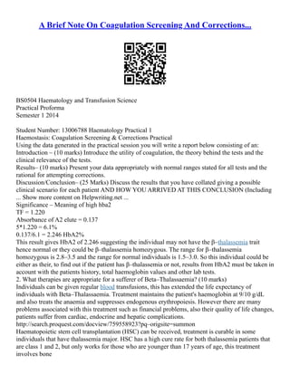 Pros And Cons Of Stem Cells | PDF