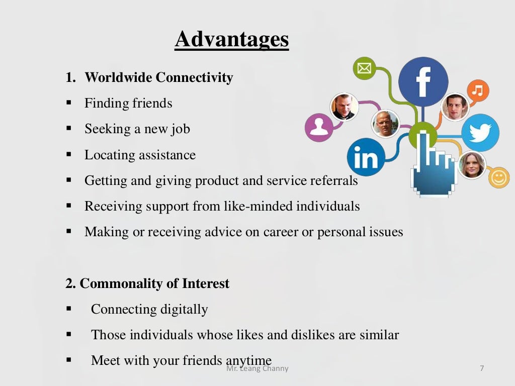 The Pros and Cons of using Social Network