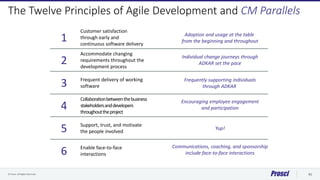 "At the Intersection of Agile and Change Management" - ACMP USA | PDF