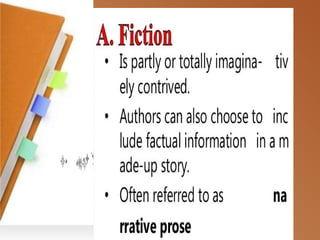 Readable Prose Various types of prose in English Language.pptx