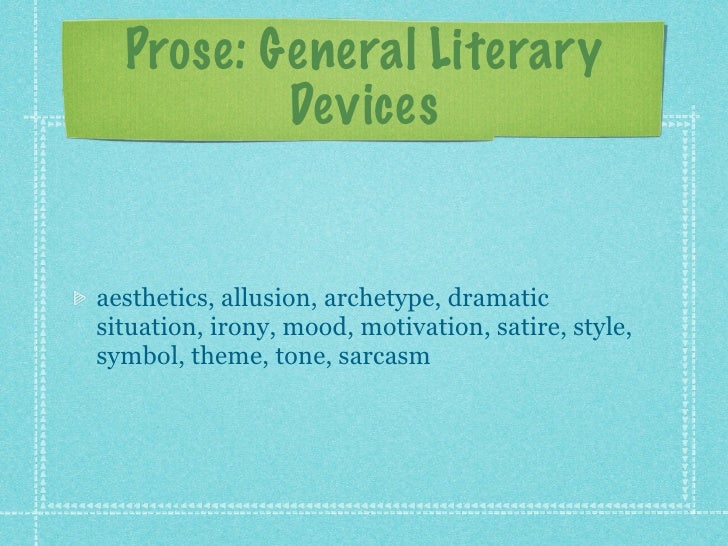 Essay about symbolism and allusion