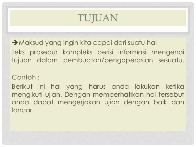 Prosedur