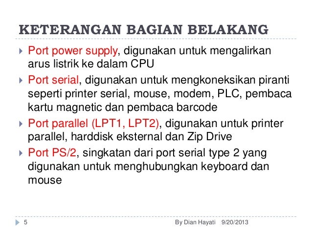 Prosedur menghidupkan dan mematikan komputer
