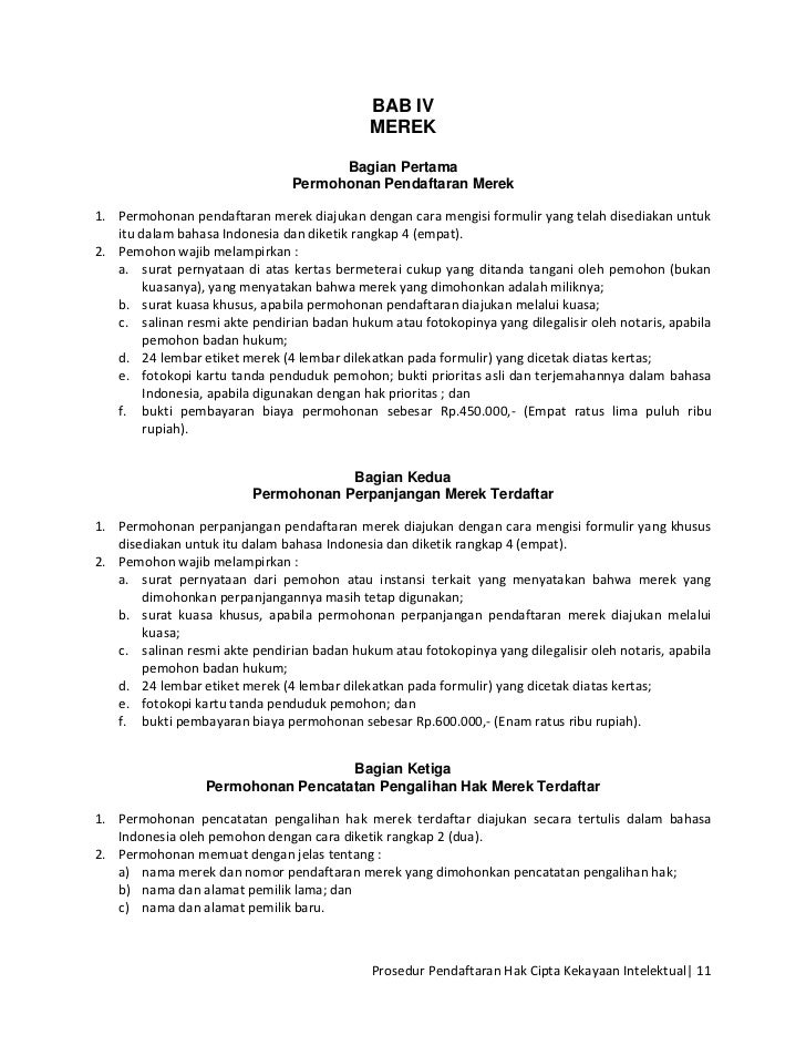 Contoh Surat Kuasa Khusus Pendaftaran Merek - 28 images 
