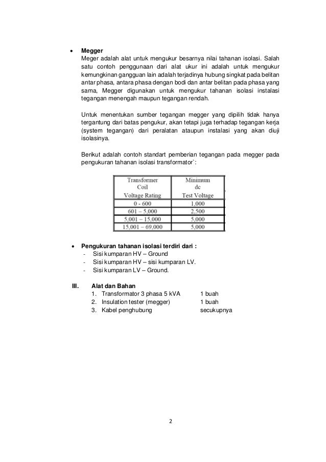ukur trafo cara rutin Prosedur fasa pengujian trafo 3 Y hubungan Y ukur trafo cara rutin Prosedur fasa pengujian trafo 3 Y hubungan Y