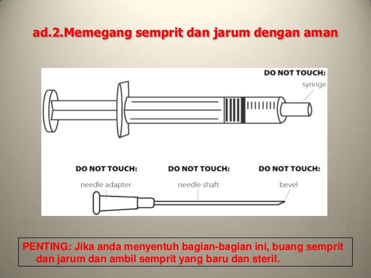 Prosedur Penyuntikan Imunisasi