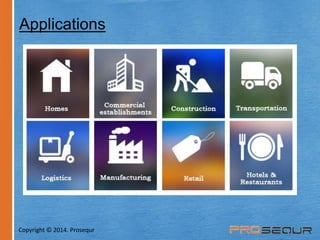 Applications 
Copyright © 2014. Prosequr 
 