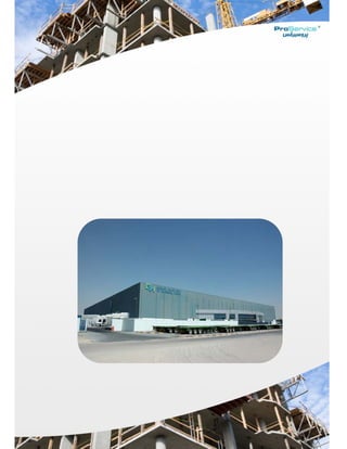  
 
 
2- MEP Work for Gulf Warehousing Phase II – Part 1 (3 GA + 1 H2E) Warehouses.
Client : Gulf Warehousing Company
Start Date : June 2011
End Date : June 2012
GA & H2E type Warehouses are one story warehouses buildings of total built up area 23,000 m
2
 located at 
Logistic Village Qatar, our scope of work is EPC Engineering, Procurement & Construction of MEP Systems.  
 Fire Fighting System. 
 Plumbing System. 
 Electrical Systems. 
 
 
 
 
 