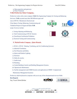Technical Services Image Profile.pdf ProService Profile June 2012 | PDF