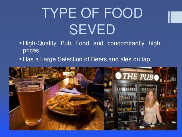 Types of restaurants