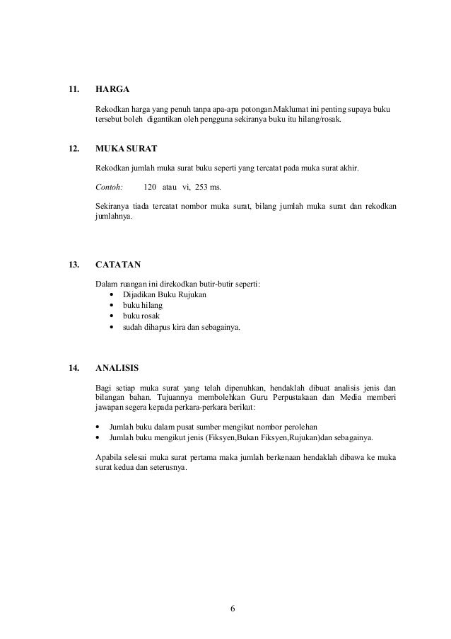 Pengurusan PSS: Proses Teknik Bahan dan Buku Pusat Sumber