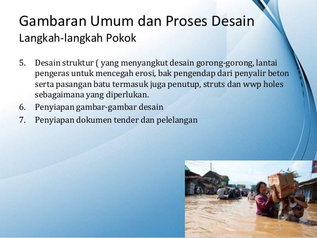 Proses Desain Drainase Perkotaan
