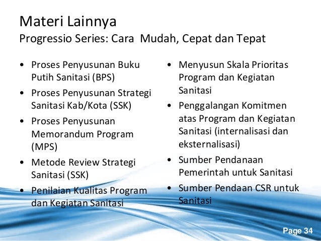 Proses Desain Drainase Perkotaan