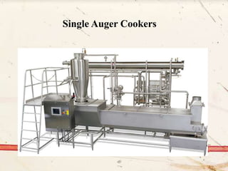 Single Auger Cookers
 