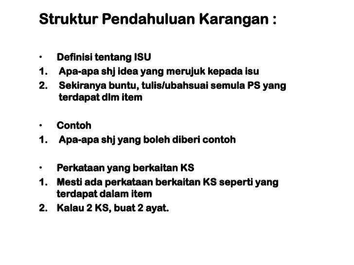 Proses Jawab Bhg A Karangan Stpm