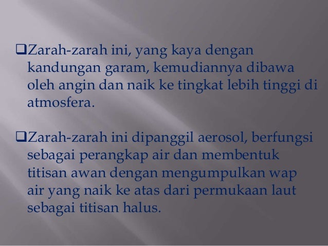 kejadian 3 ayat 5 Proses kejadian hujan