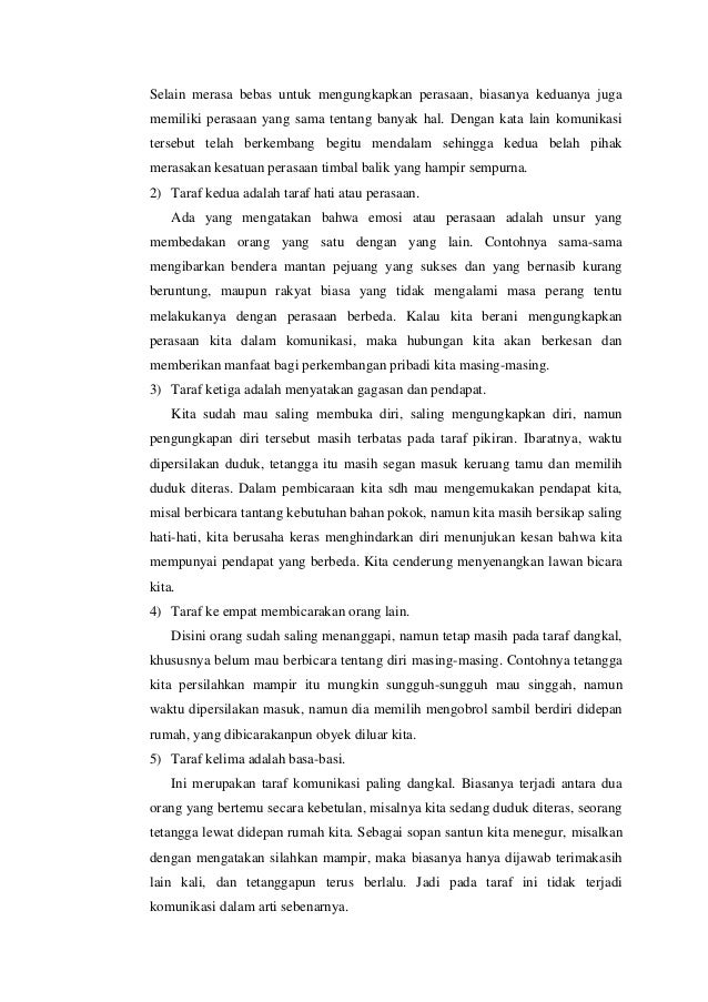 Proses Komunikasi Verbal Dan Non Verbal