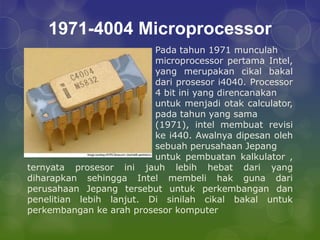Prosesor Intel | PPTX