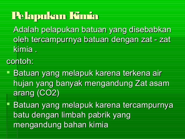 Proses pembentukan tanah