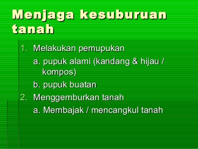 Proses Pembentukan Tanah