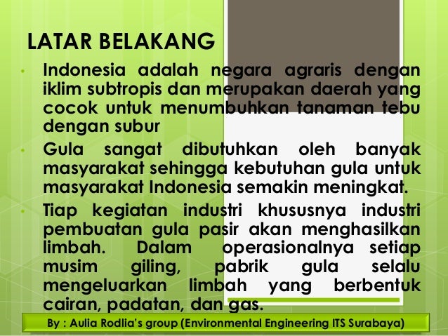 Proses Pembuatan Gula