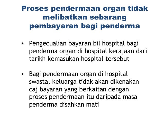 Proses pendermaan organ
